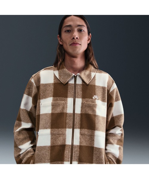 NIKE（ナイキ）の「ナイキ NIKE ナイキSB ESSNTL STRTDYMRN SH（ブルゾン・メンズ・ブラウン/ブラック×ホワイト・S/M/L/LL/3L）」の6枚目の写真