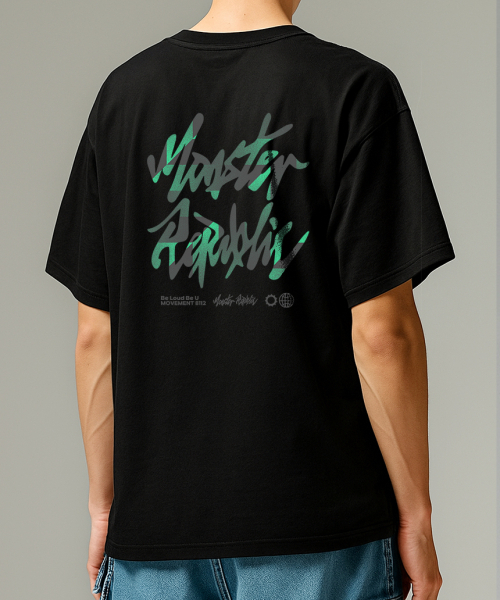 MONSTER REPUBLIC(モンスターリパブリック)の「ミストロゴグリーンTシャツブラック_8112(Tシャツ/カットソー・レディース・その他・MEDIUM/LARGE/X-LARGE/SMALL)」の1枚目の写真