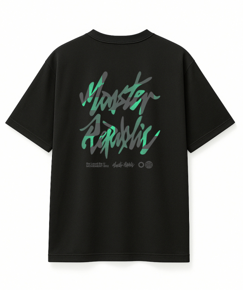 MONSTER REPUBLIC(モンスターリパブリック)の「ミストロゴグリーンTシャツブラック_8112(Tシャツ/カットソー・レディース・その他・MEDIUM/LARGE/X-LARGE/SMALL)」の5枚目の写真