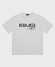 SP インパーマネンス 半袖Tシャツ ライトベージュ