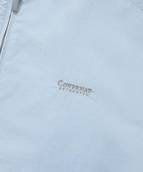 COVERNAT(カバーナット)の「コンフィナイロン トラックジャケット ライトブルー(ナイロンジャケット・レディース・その他・SMALL/X-LARGE/X-SMALL/XX-LARGE/LARGE/MEDIUM)」の7枚目の写真