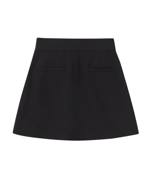 ETMON(エトモン)の「Pleats Chain Mini Skirt Black(スカート・レディース・その他・MEDIUM/SMALL)」の6枚目の写真