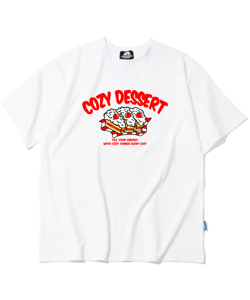 TRIPSHION(トリップション)の「コージーケーキ グラフィックTシャツ - ホワイト(Tシャツ/カットソー・メンズ・その他・LARGE/MEDIUM/X-LARGE)」の1枚目の写真