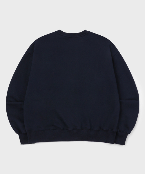 SLOW RECORD HOUSE(スローレコードハウス)の「モーメント スウェットシャツ_ネイビー(スウェット・レディース・その他・LARGE/MEDIUM)」の3枚目の写真