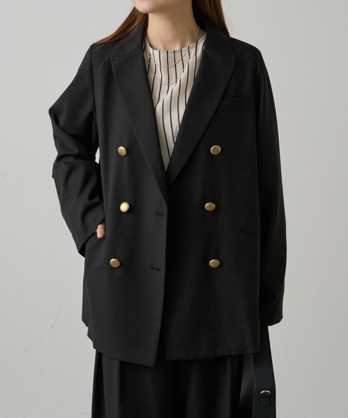 セール】【セットアップ対応】TRダブルデザインテーラードジャケット