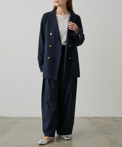 セール】【セットアップ対応】TRダブルデザインテーラードジャケット