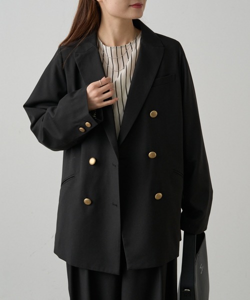 セール】【セットアップ対応】TRダブルデザインテーラードジャケット