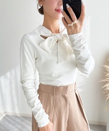【ZOZO限定】カットリボンプルオーバー