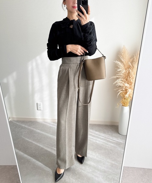 &. NOSTALGIA(アンドドットノスタルジア)の「【ZOZO限定】カットリボンプルオーバー(Tシャツ/カットソー・レディース・ホワイト/ブラック・M)」の11枚目の写真