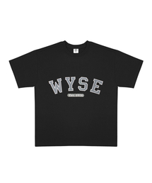 ベーシックカレッジロゴTシャツ(ブラック)
