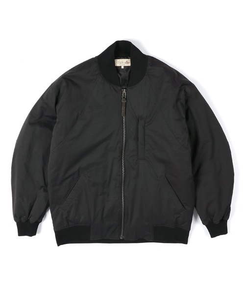 N/C PUDDING MA-1 JACKET：コットンナイロン 中綿入り MA-1ジャケット