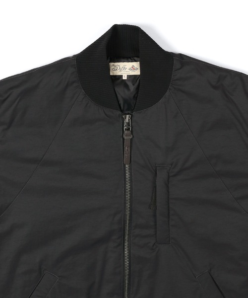 N/C PUDDING MA-1 JACKET：コットンナイロン 中綿入り MA-1ジャケット