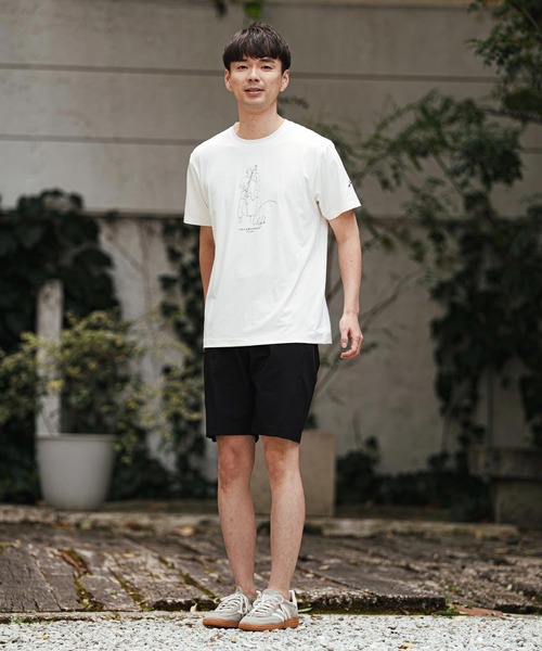 CALL&RESPONSE(コールアンドレスポンス)の「mp14414- 切り替えハーフパンツ-NOBIRU P(262-1551-02)(その他パンツ・メンズ・グレイッシュベージュ/ブラック・4/2)」の13枚目の写真