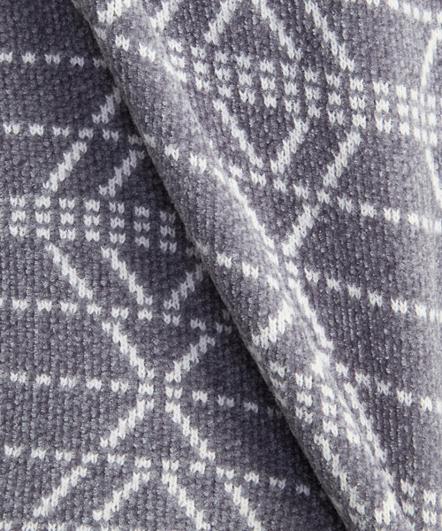 MEN'S MELROSE（メンズメルローズ）の「モールジャガードクルーネックニット（ニット/セーター・メンズ・グレー/ホワイト・2/3/4）」の13枚目の写真