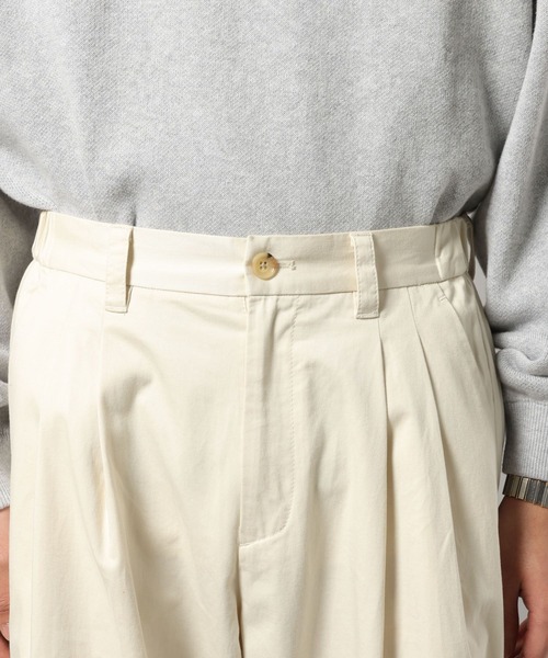 RAGEBLUE（レイジブルー）の「２タック/コクーンチノパンツ（チノパンツ・メンズ・ホワイト/ブラック・MEDIUM/LARGE）」の10枚目の写真