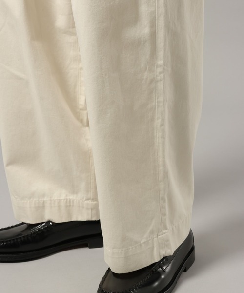 RAGEBLUE（レイジブルー）の「２タック/コクーンチノパンツ（チノパンツ・メンズ・ホワイト/ブラック・MEDIUM/LARGE）」の12枚目の写真
