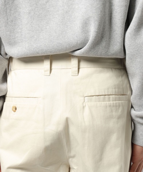 RAGEBLUE（レイジブルー）の「２タック/コクーンチノパンツ（チノパンツ・メンズ・ホワイト/ブラック・MEDIUM/LARGE）」の13枚目の写真
