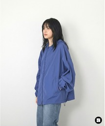 illumine（イルミネ）の「ユニセックスオーバーサイズフドーブルゾン（ブルゾン）」