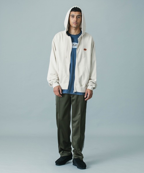 SILAS(サイラス)の「【UK COLLECTION】BOX ARTWORK ZIP SWEAT HOODIE(パーカー・メンズ・オフホワイト/オレンジ・S/M/L)」の12枚目の写真