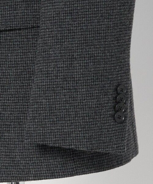 A DAY IN THE LIFE UNITED ARROWS（アデイインザライフユナイテッドアローズ）の「ツイード チェック 2ボタン ジャケット-セットアップ対応-＜A DAY IN THE LIFE＞（テーラードジャケット・メンズ・モカ/ネイビー/グレー系・XL/M/L）」の6枚目の写真