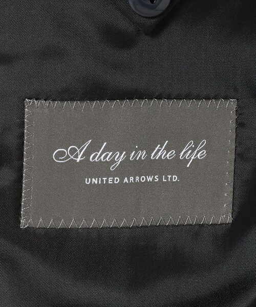 A DAY IN THE LIFE UNITED ARROWS（アデイインザライフユナイテッドアローズ）の「ツイード チェック 2ボタン ジャケット-セットアップ対応-＜A DAY IN THE LIFE＞（テーラードジャケット・メンズ・モカ/ネイビー/グレー系・XL/M/L）」の9枚目の写真