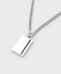 TAKEO KIKUCHI（タケオキクチ）の「モノトーンエポラインネックレス（ネックレス）」