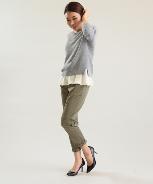LOUNGEDRESS（ラウンジドレス）の「裾ねじりパンツ（その他