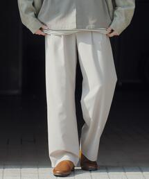 SENSE OF PLACE by URBAN RESEARCH | ダブルタックワイドパンツ(スラックス)