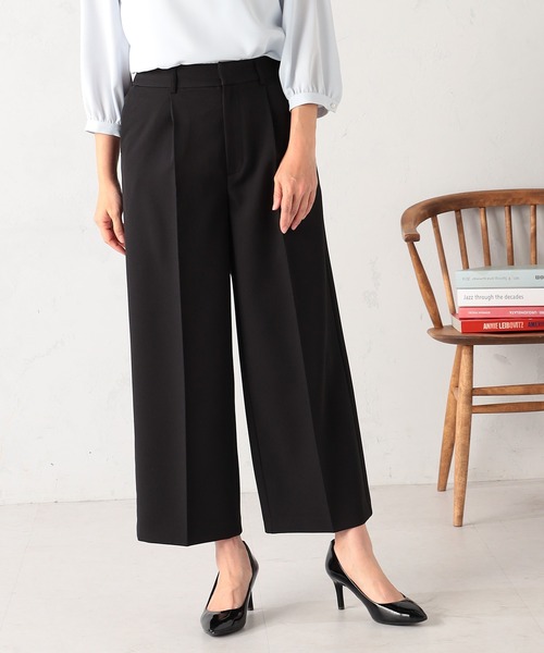 GALLORIA（ギャローリア）の「【セットアップで着られる】キレメクタックワイドパンツ（その他パンツ・レディース・ネイビー/ブラック・L/LL/M/S）」の3枚目の写真