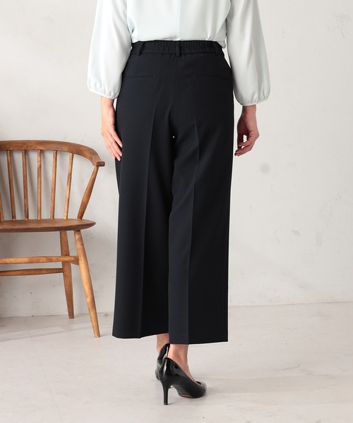 GALLORIA（ギャローリア）の「【セットアップで着られる】キレメクタックワイドパンツ（その他パンツ・レディース・ネイビー/ブラック・L/LL/M/S）」の8枚目の写真