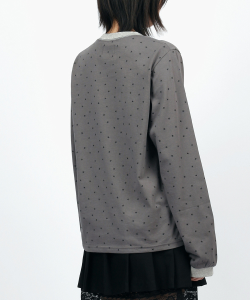 SUNNECT(ソネクト)の「Galaxy LS Tee - Charcoal(Tシャツ/カットソー・レディース・その他・OS)」の4枚目の写真
