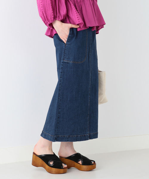 Ray BEAMS(レイビームス)の「◇【予約】【ラブリ着用】Ray BEAMS / デニムロング タイトスカート(デニムスカート・レディース・サックスブルー/ブルー系その他・0/1)」の14枚目の写真