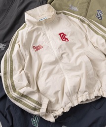 DISCUS（ディスカス）の「【71】【DISCUS/ディスカス】ワンポイントロゴ サイドライン ナイロン トラックジャケット/ナイロンジャケット/ドローコード/メンズ/レディース/ユニセックス（ナイロンジャケット）」