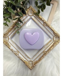 Bling Leads（ブリングリーズ）の「【Bls】【ZA】【Bling Leads】ハート型コンタクトケース（トラベルグッズ）」