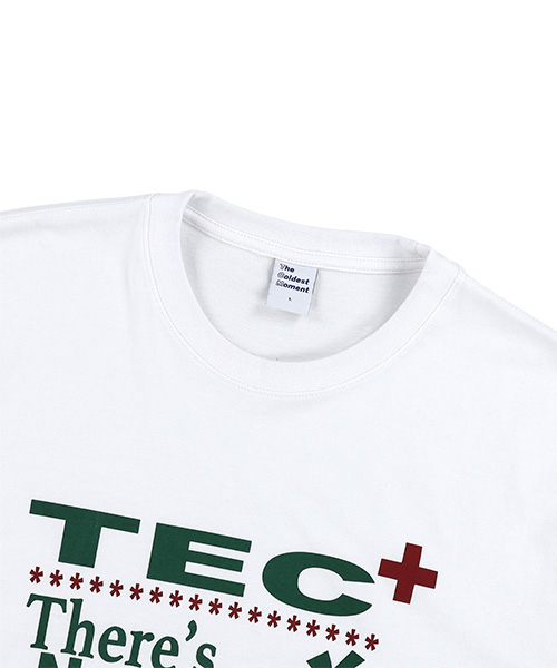 THECOLDESTMOMENT（ザコールデストモーメント）の「TCM tec T (white)（Tシャツ/カットソー・レディース・その他・S/M/L/XL）」の2枚目の写真