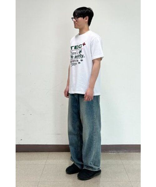 THECOLDESTMOMENT（ザコールデストモーメント）の「TCM tec T (white)（Tシャツ/カットソー・レディース・その他・S/M/L/XL）」の4枚目の写真