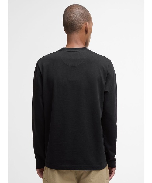 Barbour(バブアー)の「Leazes ロングスリーブ Tシャツ(Tシャツ/カットソー・メンズ・ブラック/ホワイト・SMALL/MEDIUM/LARGE)」の9枚目の写真