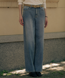 Classic wide denim pants TIFA01DP01_Blue