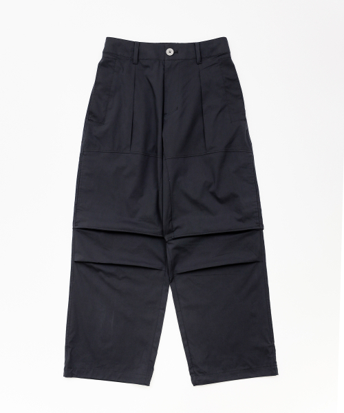 SSO-M(ソエム)の「エアダブルワイドパンツ(Grey Label)_ブラック(スウェットパンツ・メンズ・その他・S/M/L/XL)」の2枚目の写真