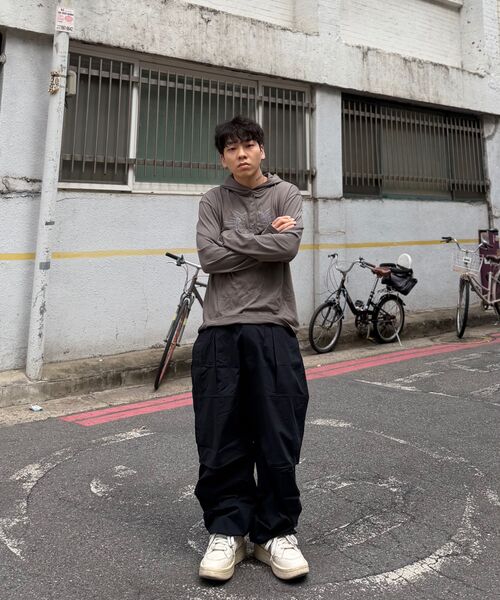 SSO-M(ソエム)の「エアダブルワイドパンツ(Grey Label)_ブラック(スウェットパンツ・メンズ・その他・S/M/L/XL)」の11枚目の写真