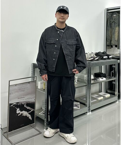 SSO-M(ソエム)の「エアダブルワイドパンツ(Grey Label)_ブラック(スウェットパンツ・メンズ・その他・S/M/L/XL)」の13枚目の写真
