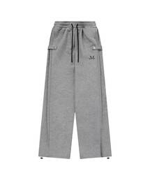 ウィアーサイドボタン スウェットパンツ 男女共用 (4カラー)