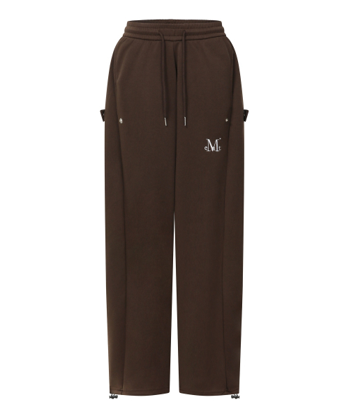 MUCENT(ムセント)の「ウィアーサイドボタン スウェットパンツ 男女共用 (4カラー)(スウェットパンツ・レディース・グレー系/ブラック系/ライトグレー/アイボリー系・FREE)」の22枚目の写真