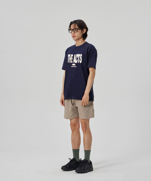 MAKEITTO（メイキット）の「[THE ACTS]CREW NECK TEE_NAVY（Tシャツ/カットソー・メンズ・その他・L/M/XL/XXL）」の2枚目の写真