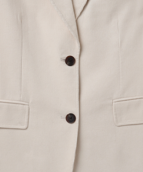 MUSINSA STANDARD WOMAN（ムシンサスタンダードウーマン）の「ウィメンズ 11W コーデュロイオーバーサイズブレザー [クリーム]（テーラードジャケット・レディース・その他・SMALL/MEDIUM/LARGE/X-SMALL）」の10枚目の写真