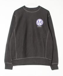 fridge(�t���b�W)�́ySAY HELLO x Woofie�z�Z�C�n���[ x �E�[�t�B�[ Pigment Love &Woofie  Crew(�X�E�F�b�g)