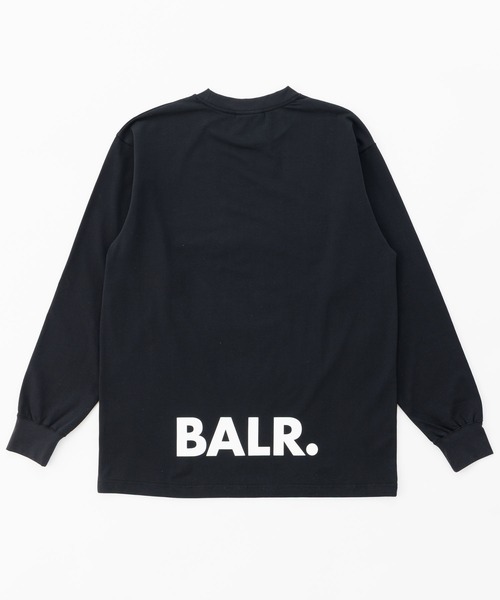 BALR.（ボーラー）の「JP STREET TALENTS LS（Tシャツ/カットソー・メンズ・ブラック×ホワイト/ホワイト×ブラック/ブラック×ブルー・LARGE/MEDIUM/X-LARGE/SMALL）」の2枚目の写真