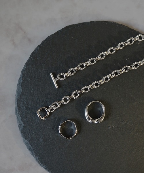 SBG（エスビー）の「インフルエンサー みずきち × SBG フロー カーブ オープンリング Silver925（リング・メンズ・シルバー・FREE）」の9枚目の写真