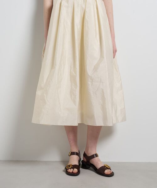 LANVIN en Bleu(ランバンオンブルー)の「タフタコンビカットソーワンピース(ワンピース・レディース・オフホワイト/ブラック/カーキ・38)」の19枚目の写真