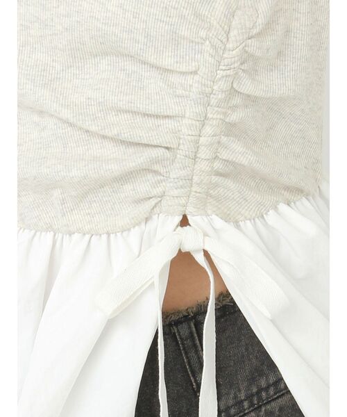 CALNAMUR（カルナムール）の「ワンショルデザイントップス（Tシャツ/カットソー・レディース・ブラック/イエロー/ライトグレー・FREE）」の13枚目の写真